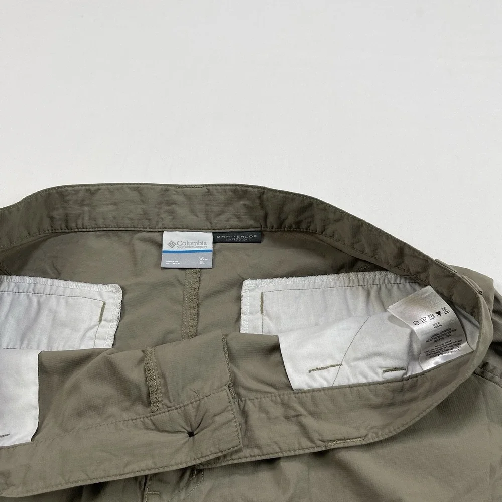 Columbia Battle Ridge II Cargo Shorts Omni Shade  AM4715 Men's Size: 36Wx9L